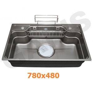 Chậu rửa bát 1 hố inox SUS304 GARIS GST1178
